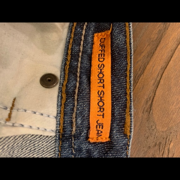 Tory Burch size 24 blue jean shorts - Picture 9 of 10